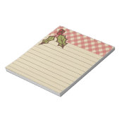 素朴休日メモ帳 ノートパッド (回転)