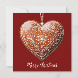 素朴伝統的クリスマス飾Cookie  シーズンカード