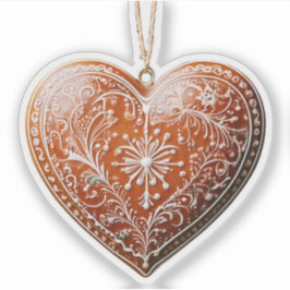 素朴伝統的クリスマス飾Cookie シール