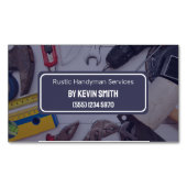 素朴便所 マグネット名刺 (正面)