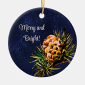 素朴円錐形 セラミックオーナメント (正面)