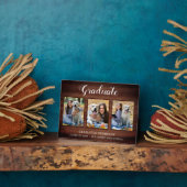 素朴写パーソナライズされた真 フォトプラーク (側面)