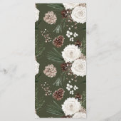 素朴冬のパイン結婚ズ メニュー (裏面)