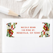 素朴冬フローラリースモダン ラベル (インサイチュ)