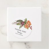 素朴冬男女兼用の赤ちゃんシャワー フェイバータグ (インサイチュ)