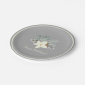 素朴冬葉 ペーパープレート (アングル)