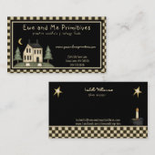 素朴初期のカントリーホーム 名刺 (正面/裏面)