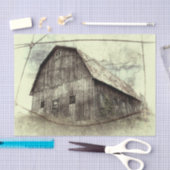 素朴動揺してヴィンテージテクスチャ 薄葉紙 (クラフト)