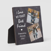 素朴友よ熱狂する最高のり写真 フォトプラーク (正面)