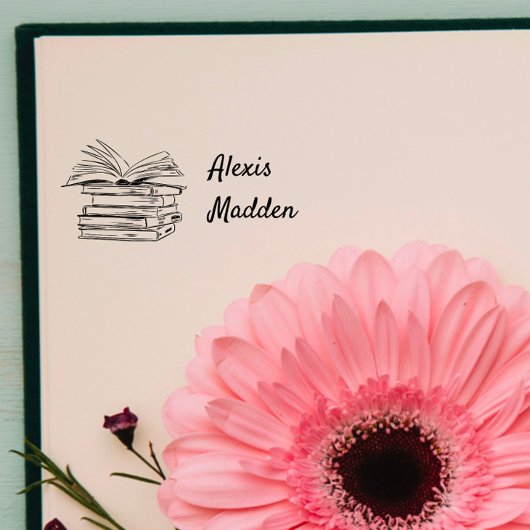 素朴名前をカスタムする | ライブラリ帳 セルフインキングスタンプ