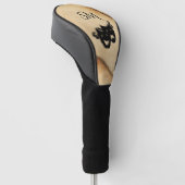 素朴喜劇と悲劇の劇場用仮面 ゴルフヘッドカバー (アングル)