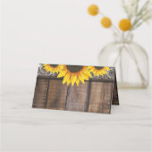 素朴国産ひま結婚花のテーブル座席表 プレイスカード (裏面)