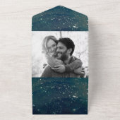 素朴夕べスカイメイソンジャールライツ結婚ズ オールインワン招待状 (外側)