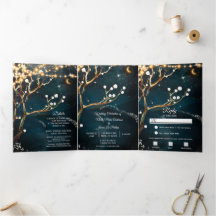 素朴夕べツリーライトトリフォル結婚ズ