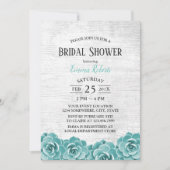 素朴多肉納屋結婚ブライダルシャワー 招待状 (正面)