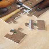 素朴大工の道具職人 ジグソーパズル (側面)