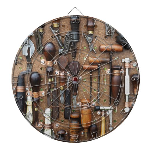 素朴大工の道具職人 ダーツボード (正面)