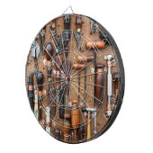 素朴大工の道具職人 ダーツボード (正面右)