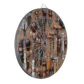 素朴大工の道具職人 ダーツボード (正面左)