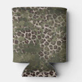 素朴女性のカーボーイグランジ緑 缶クーラー (裏面)