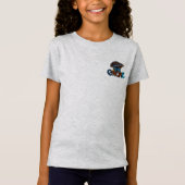 素朴女性のカーボーイ Tシャツ (正面)