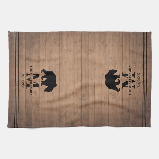 素朴家族 キッチンタオル (横)