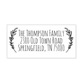 素朴差出人住所自己インキング・スタンプ・リグ セルフインキングスタンプ