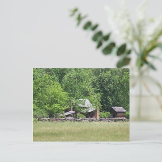 素朴建物 ポストカード (スタンド正面)