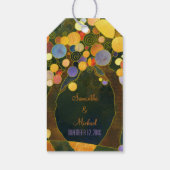 素朴愛の木結婚の感謝 ギフトタグ (裏面)