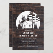 素朴懇親会ウ素朴ィードキャビン 招待状 (正面/裏面)