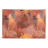 素朴抽象芸術水彩秋の芸術 枕カバー (裏面-左)