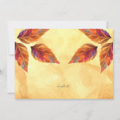 素朴招待状 招待状 (裏面)