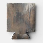 素朴擦り切れた，木，茶色，壁，ヴィンテージ，国，シック 缶クーラー (正面)