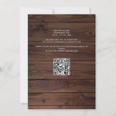 素朴救婚約パーティ 招待状 (裏面)