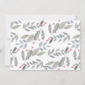 素朴数々のメリーフローラの校合 シーズンカード (裏面)