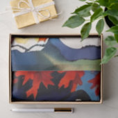 素朴数々の色水彩蝶 薄葉紙 (ギフト)