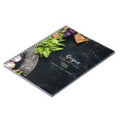 素朴料理本ヘルシー野菜レシピ ノートブック (左側)