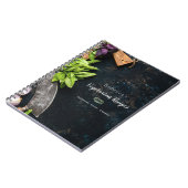 素朴料理本vegitariousホーム料理レシピ ノートブック (左側)