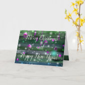 素朴新年 カード (黄色い花)