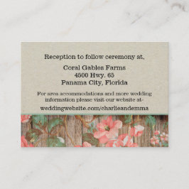 素朴春の結婚エンクロージャカード エンクロージャーカード