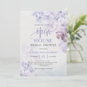 素朴春の花パープルダスティピンクオープンハウス 招待状 (スタンド正面)