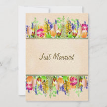 素朴春フローラ結婚たった今結婚しました