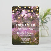 素朴春魅惑のフォレストラ結婚イト 招待状 (スタンド正面)