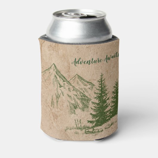 素朴景勝山脈の結婚クーラーボックス 缶クーラー (缶裏面)