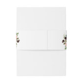 素朴書結婚の 招待状ベリーバンド (裏面例)