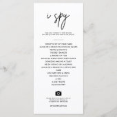 素朴書iスパイの結婚ハッシュタグゲーム メニュー (正面)