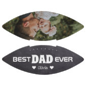 素朴最高のパパアバカスタムーフォトチャルクボード アメリカンフットボール (パネル)