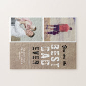 素朴最高のパパ家族2写真 ジグソーパズル (横)