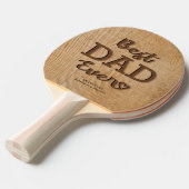 素朴最高のパパ 卓球ラケット (正面アングル)