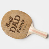素朴最高のパパ 卓球ラケット (横)